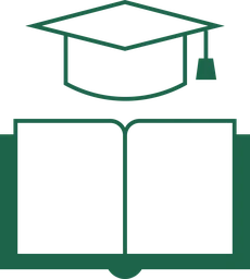 Icono de desarrollo de material educativo