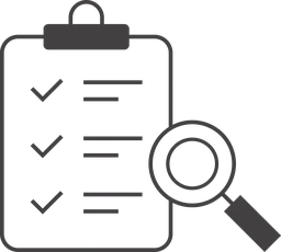 Icono de investigación de mercado local