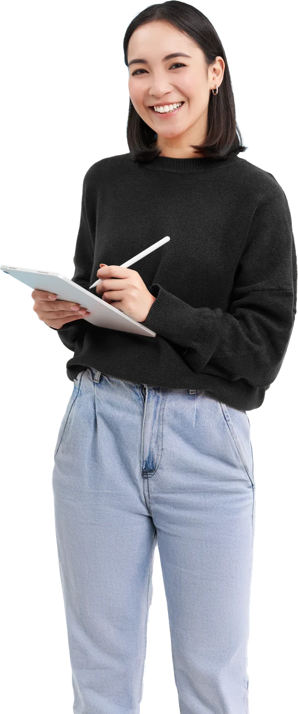 Estudiante que representa la Licenciatura en Mercadotecnia y Comunicación Multimedia