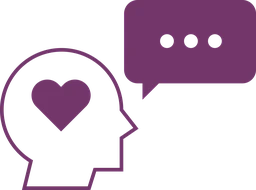 Icono de acompañamiento emocional y conductual